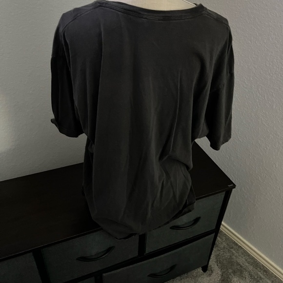 Black Graphic T-Shirt with Colorful Design XL - Picture 5 of 5